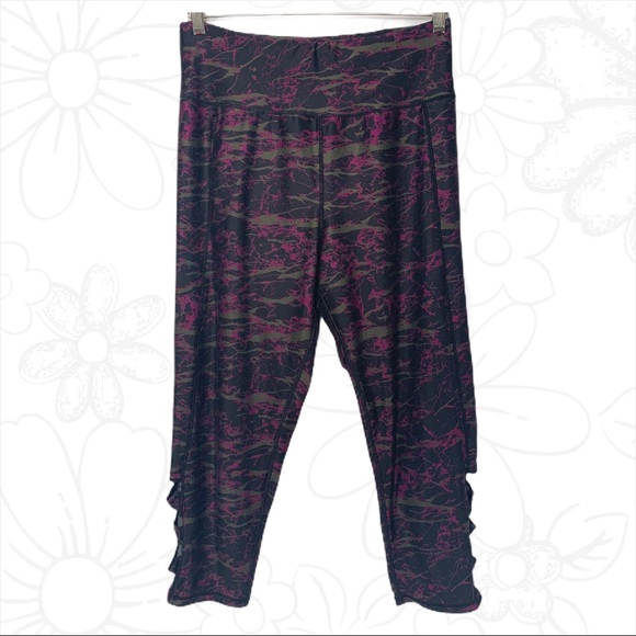 Fashion to Figure Active Capri Leggings - Sz 0X - Picture 1 of 10